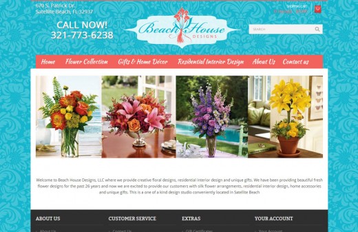 Beachhouse Designs - Harvest Web Design Melbourne Florida